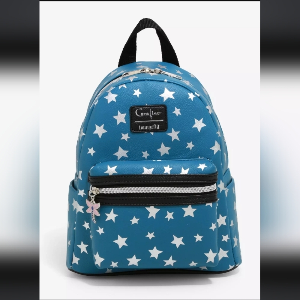 Loungefly Coraline Stars Mini Backpack